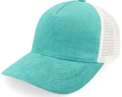 Terry Teal/White A-frame Trucker - Equip