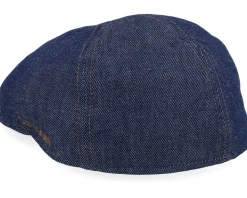 Texas Denim Sustainable Blue Flat Cap - Stetson