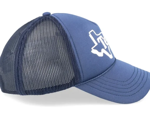 Texas Foamy Valin Navy Trucker - American Needle