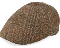 Texas Harris Tweed Flat Cap - Stetson