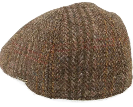 Texas Harris Tweed Flat Cap - Stetson