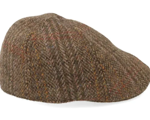 Texas Harris Tweed Flat Cap - Stetson
