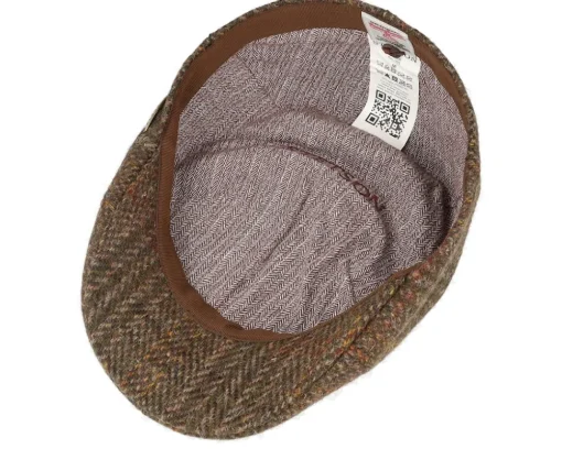 Texas Harris Tweed Flat Cap - Stetson