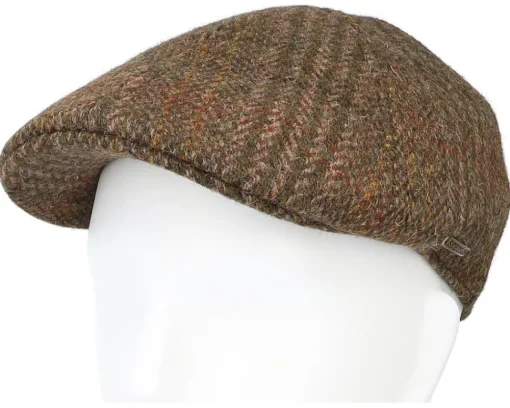 Texas Harris Tweed Flat Cap - Stetson