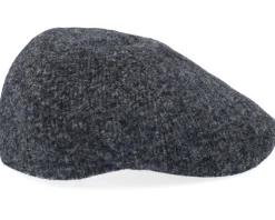 Texas Jersey Dark Grey Flat Cap - Stetson