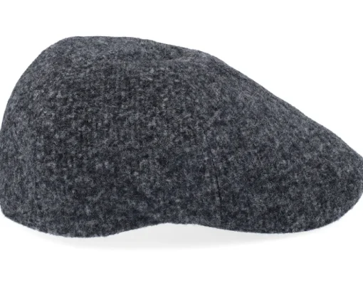 Texas Jersey Dark Grey Flat Cap - Stetson