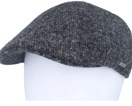 Texas Jersey Dark Grey Flat Cap - Stetson