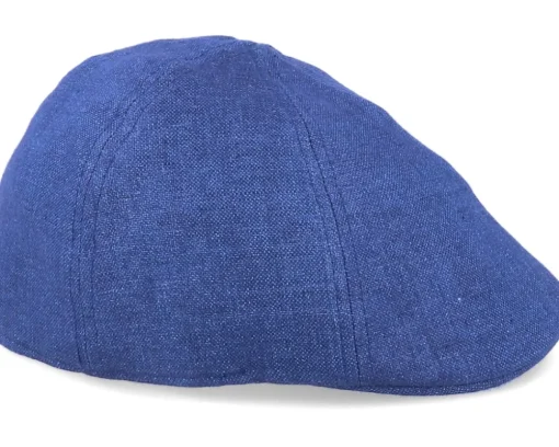 Texas Linen 2 Blue Flat Cap - Stetson