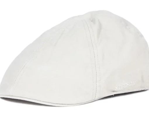 Texas Organic Cotton Beige Flatcap - Stetson