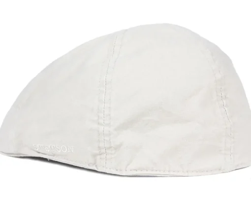 Texas Organic Cotton Beige Flatcap - Stetson