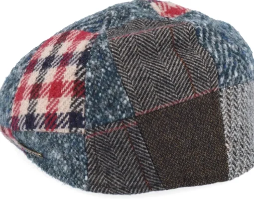 Texas Patchwork Multi Flat Cap - Stetson