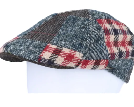 Texas Patchwork Multi Flat Cap - Stetson