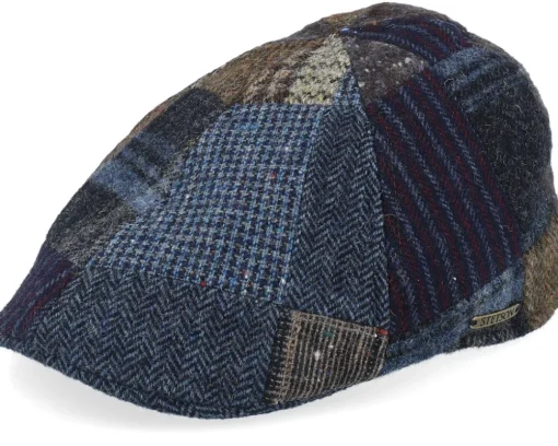 Texas Patchwork Multicolor Patchwork Flat Cap - Stetson