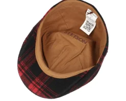 Texas Shadow Plaid Flat Cap - Stetson