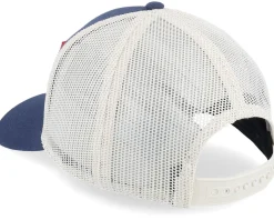 Texas Valin Ivory/Navy Trucker - American Needle