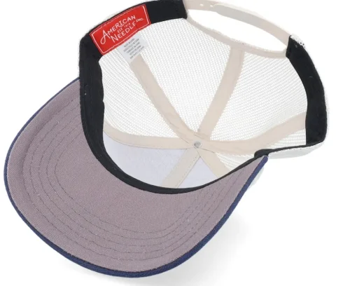 Texas Valin Ivory/Navy Trucker - American Needle