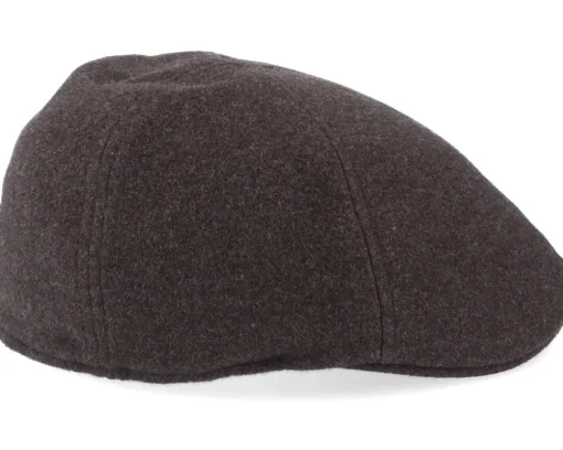 Texas Wool/Cashmere Brown Flat Cap - Stetson