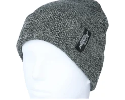 TGN Patch Beanie Heather Black Cuff - SQRTN
