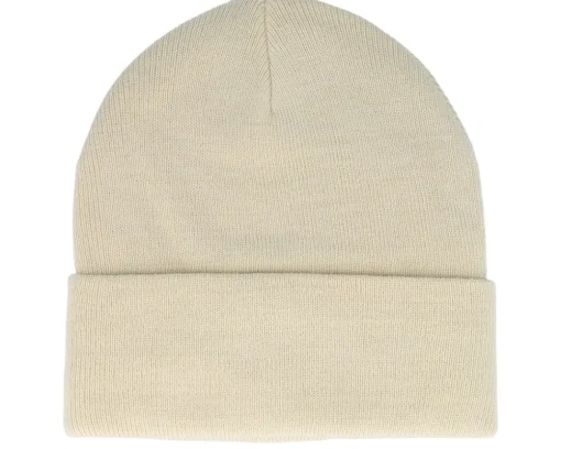 Tgn Patch Beanie Sand Cuff - SQRTN