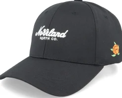 TGN Script Hooked Cap Black Adjustable - SQRTN