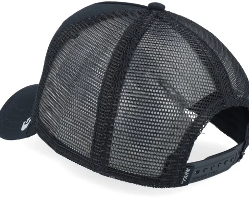 The Amigo Black A-Frame Trucker - Goorin Bros.