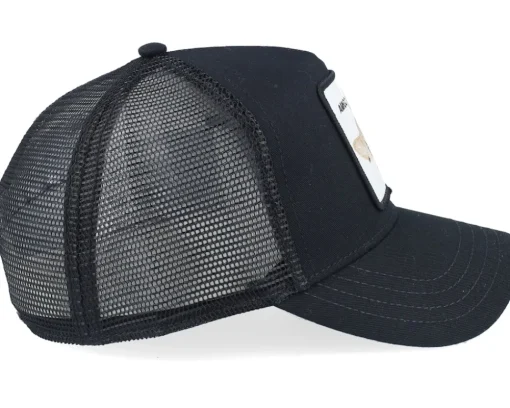 The Amigo Black A-Frame Trucker - Goorin Bros.