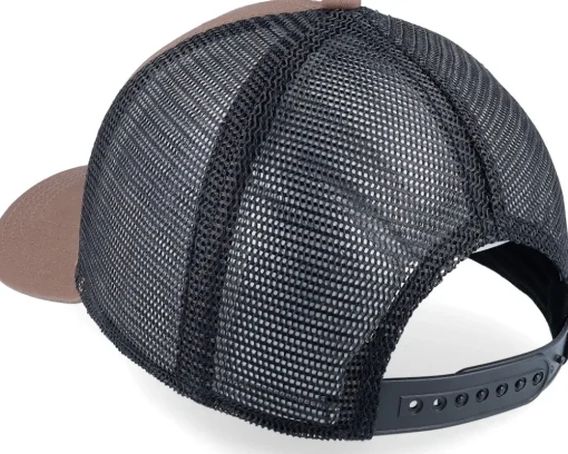 The Band Valin Brown/Black Trucker - American Needle
