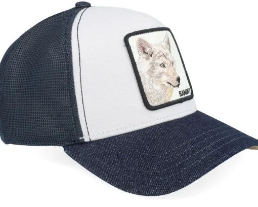 The Bandit Coyote Light Grey/Black A-Frame Trucker - Goorin Bros.
