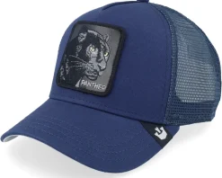 The Black Panther Navy A-Frame Trucker - Goorin Bros.