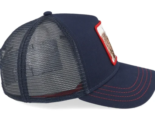 The Bullish Bull Navy A-Frame Trucker - Goorin Bros.