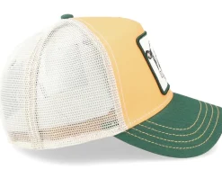 The Cash Cow Yellow/White/Green Trucker - Goorin Bros.