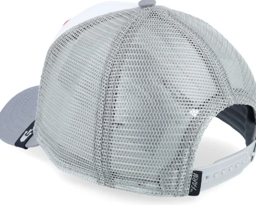 The Cock White/Light Grey A-Frame Adjustable - Goorin Bros.