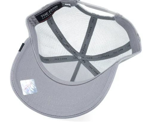The Cock White/Light Grey A-Frame Adjustable - Goorin Bros.