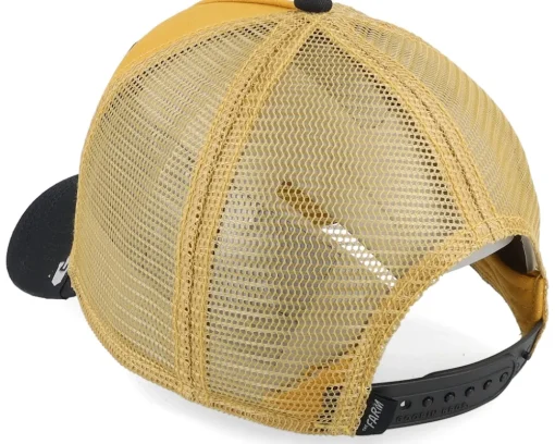 The Dead Skull Brutalism Mustard A-Frame Trucker - Goorin Bros.