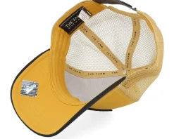 The Dead Skull Brutalism Mustard A-Frame Trucker - Goorin Bros.