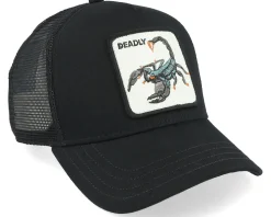 The Deadliest Scorpion Global Core Black A-Frame Trucker - Goorin Bros.