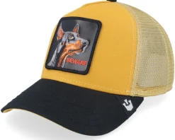 The Doberman Brutalism Mustard A-Frame Trucker - Goorin Bros.