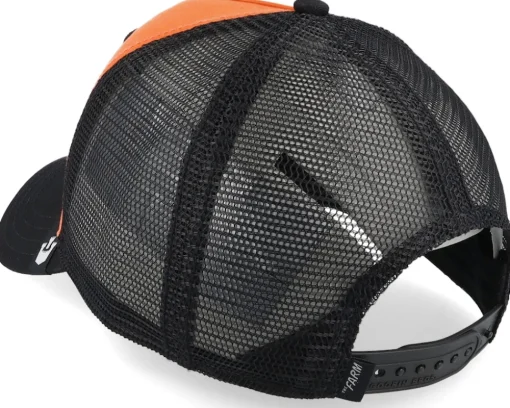The Fierce Tiger Orange/Black A-Frame Trucker - Goorin Bros.