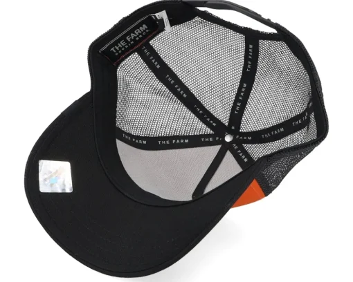 The Fierce Tiger Orange/Black A-Frame Trucker - Goorin Bros.