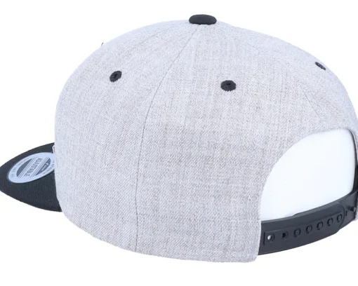 The Fly Heather Grey/Black Snapback - Iconic