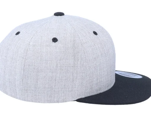 The Fly Heather Grey/Black Snapback - Iconic