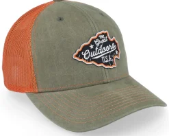 The Great Outdoors Usa Dark Loden/Terra Cotta - Wild Spirit