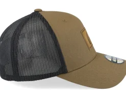 The Groke Engraved Patch Brown/Black Trucker - Moomin