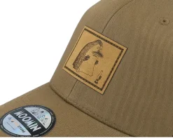 The Groke Engraved Patch Brown/Black Trucker - Moomin