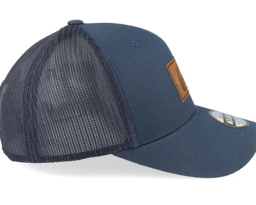 The Groke Engraved Patch Navy Trucker - Moomin