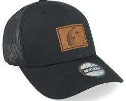 The Groke Engraved Patch Black Trucker - Moomin