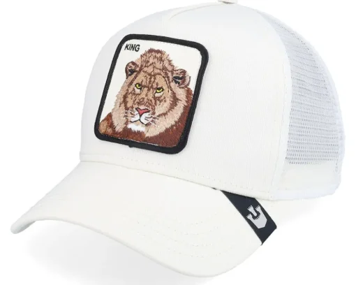 The King Lion Black/Gold Trucker - Goorin Bros.