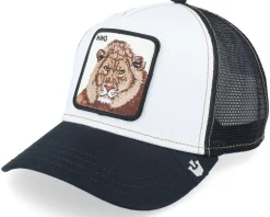 The King White/Black Trucker - Goorin Bros.