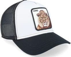 The King White/Black Trucker - Goorin Bros.