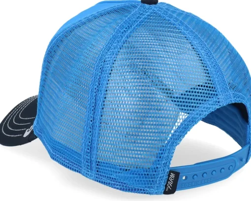 The Mighty Lion Blue/Black A-Frame Trucker - Goorin Bros.